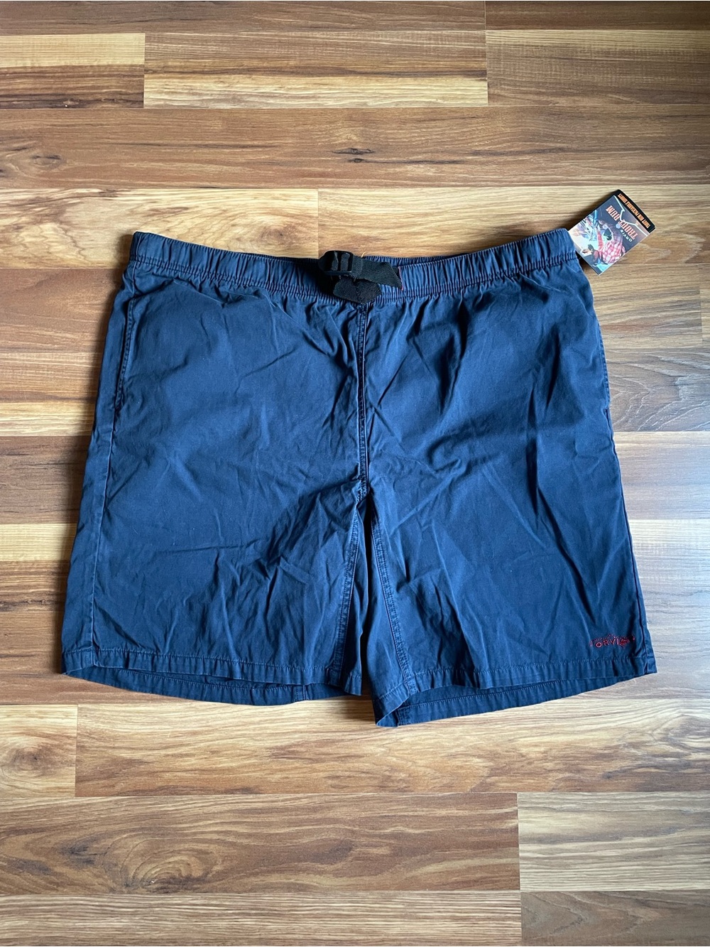 Orvis Trout Bum Packsaddle Shorts Men’s XL Navy Blue NWT 100% Cotton Fishing